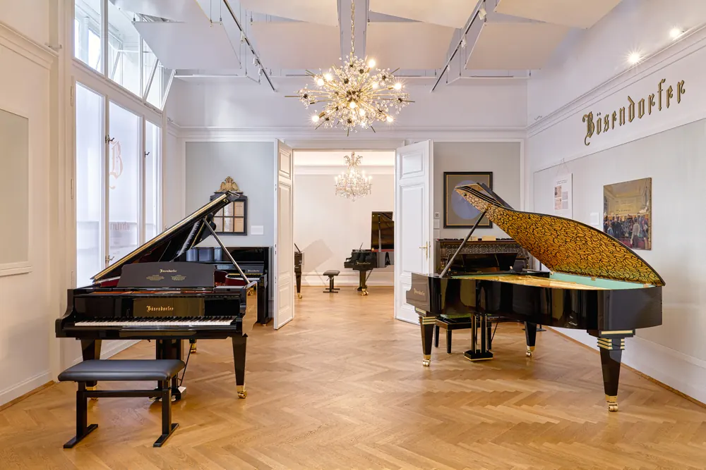 Bösendorfer Salon interior in the Musikverein, Vienna