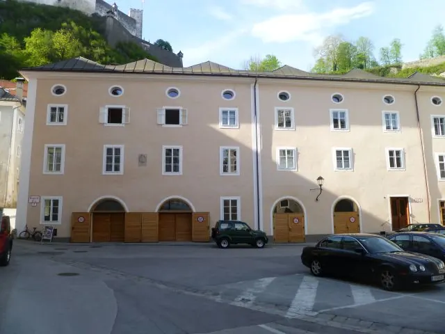 Kapitelplatz 3–5, the building housing Kardinal-Schwarzenberg-Saal, Salzburg