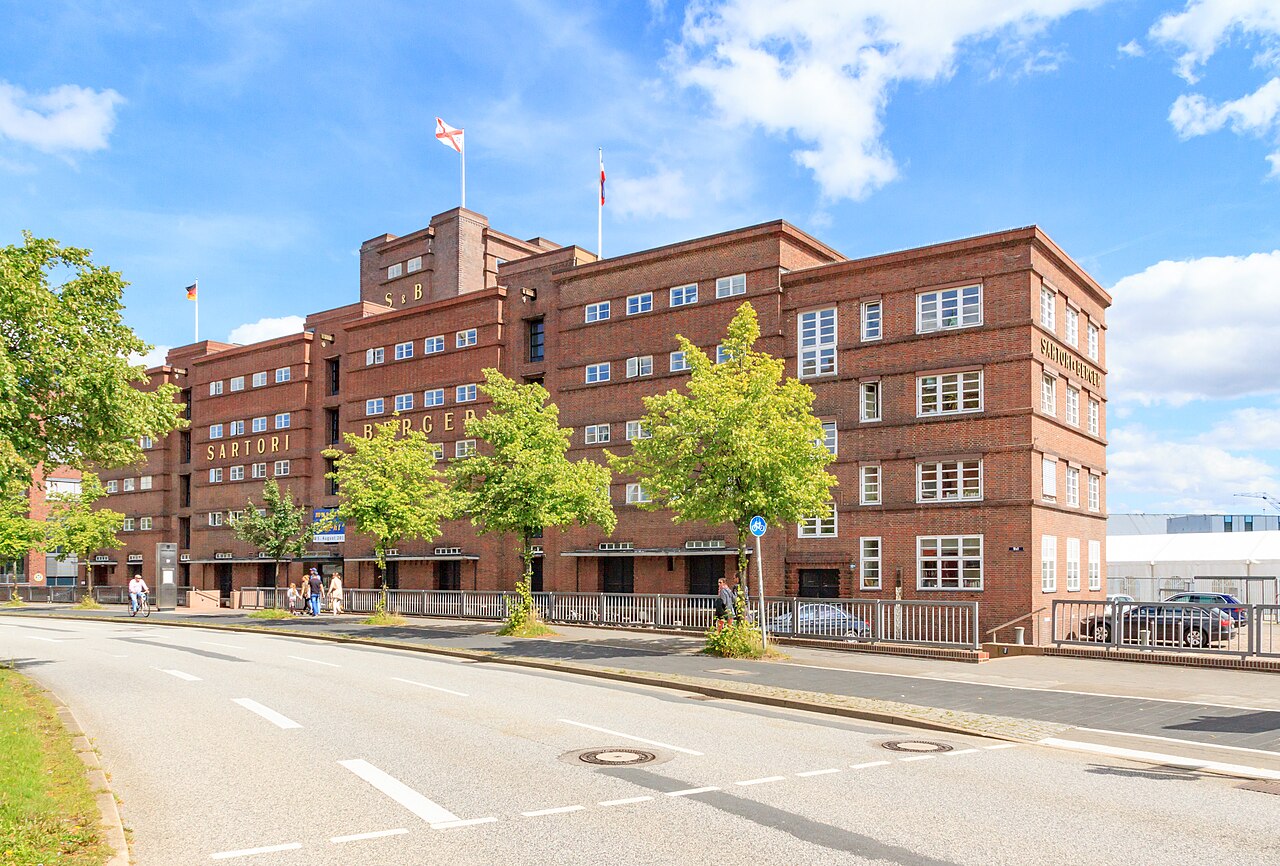 Sartori and Berger warehouse containing the Schleswig-Holstein State Library in Kiel