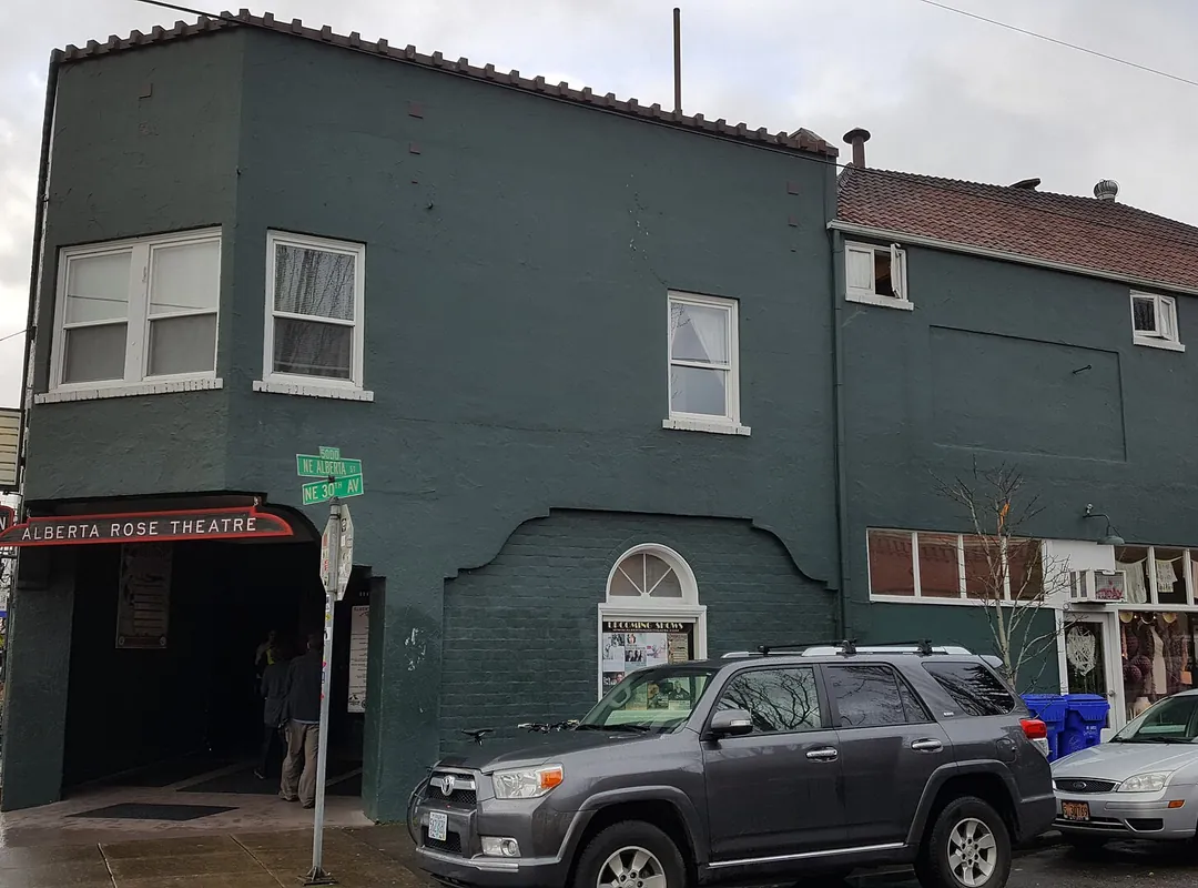 The Alberta Rose Theatre on NE Alberta Street, Portland
