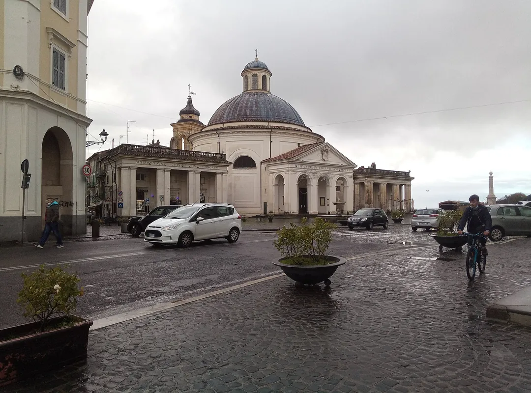 The collegiate church of Santa Maria Assunta, Ariccia