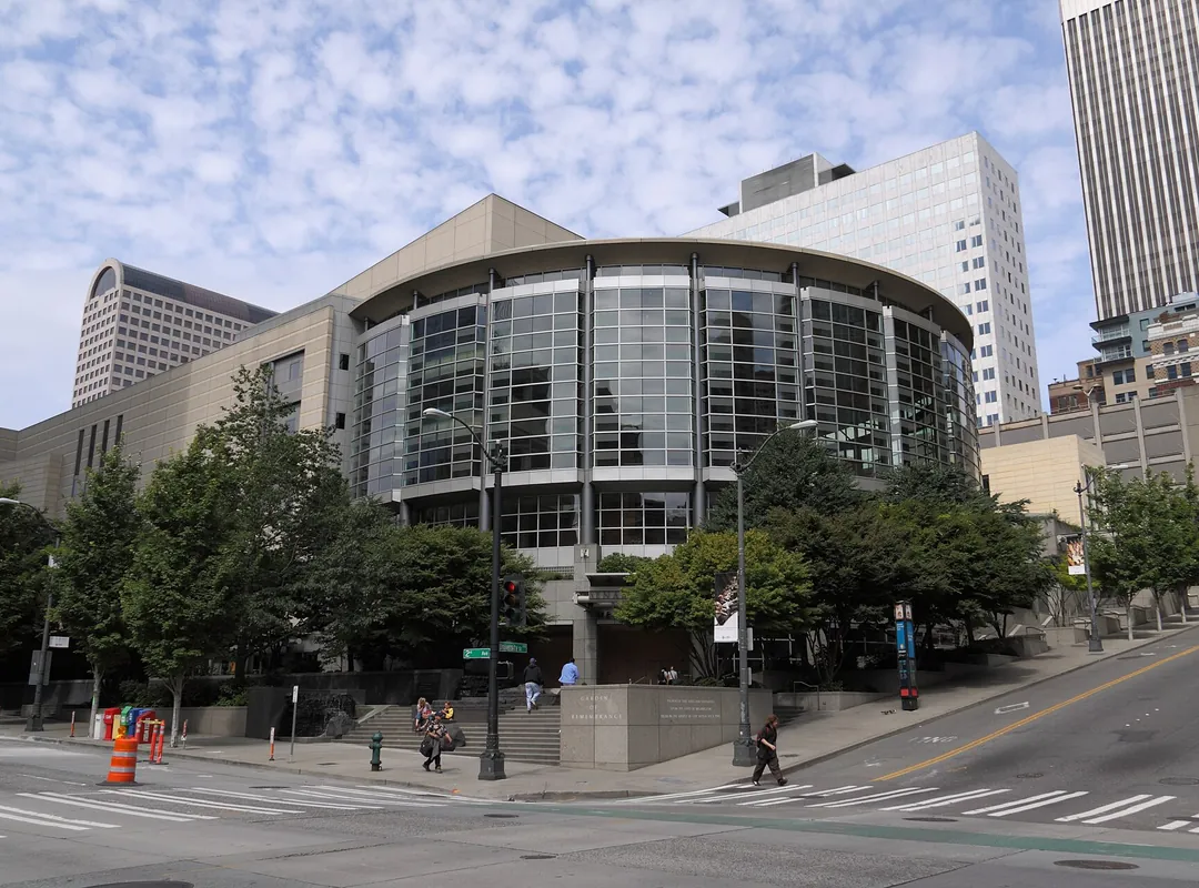 Benaroya Hall on Third Avenue, Seattle