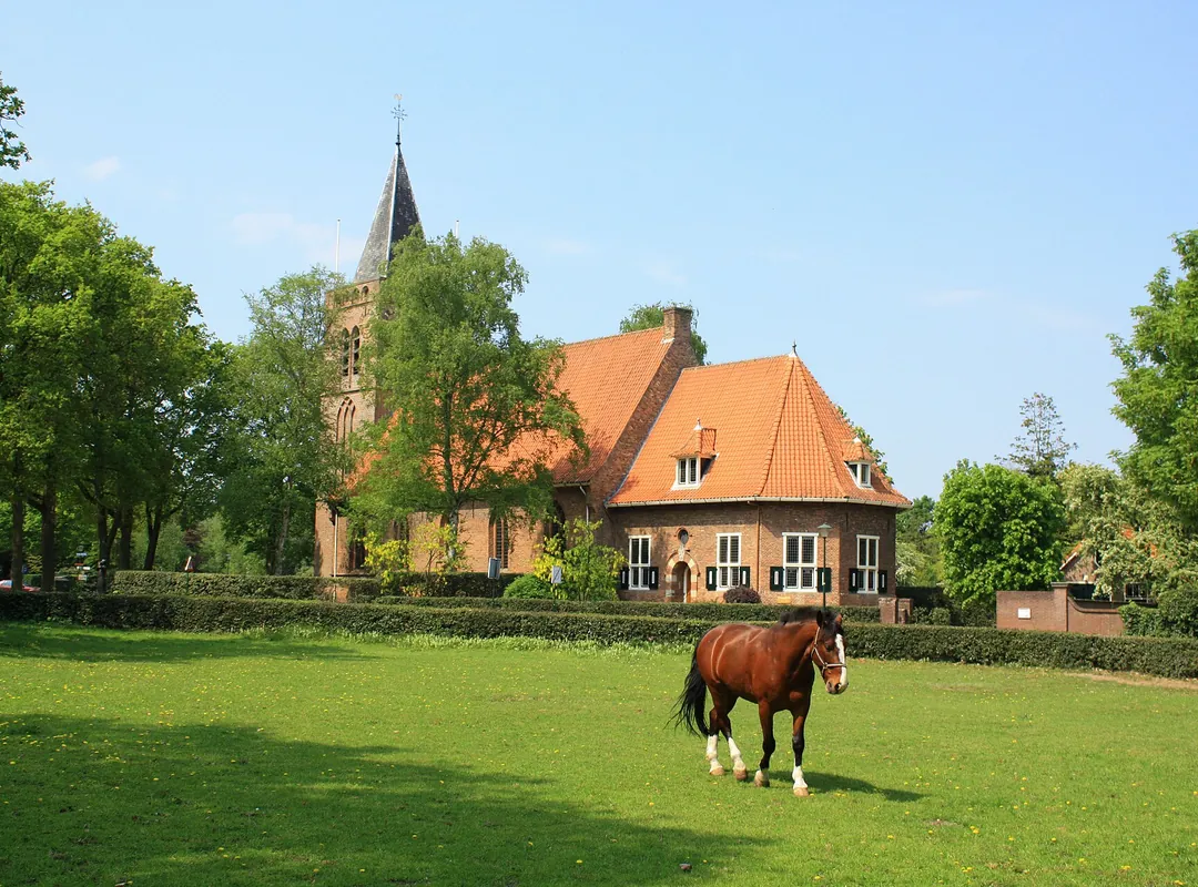 The village church on the Torenlaan, Blaricum