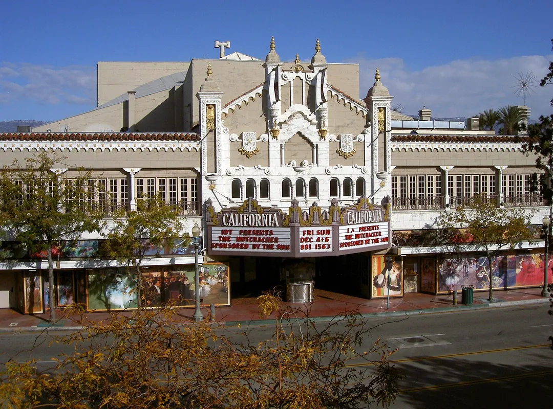 The California Theatre of the Performing Arts on 4th Street