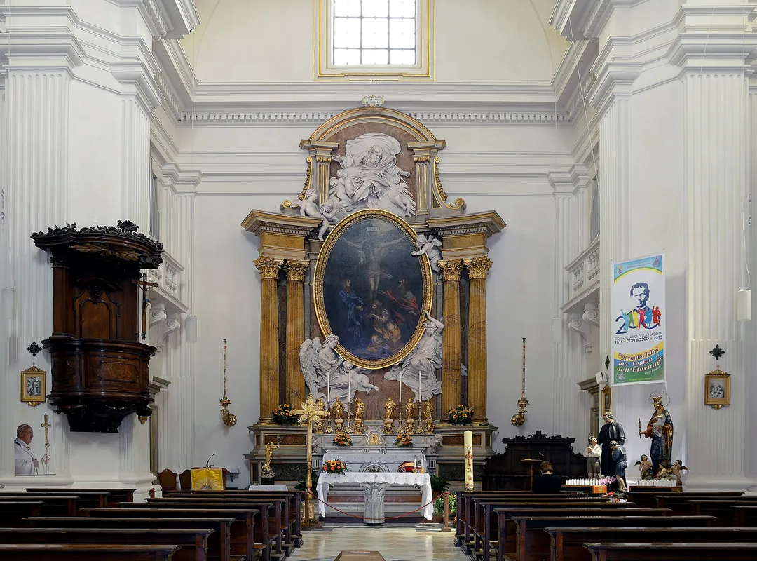 Bernini's church of San Tommaso da Villanova, Castel Gandolfo