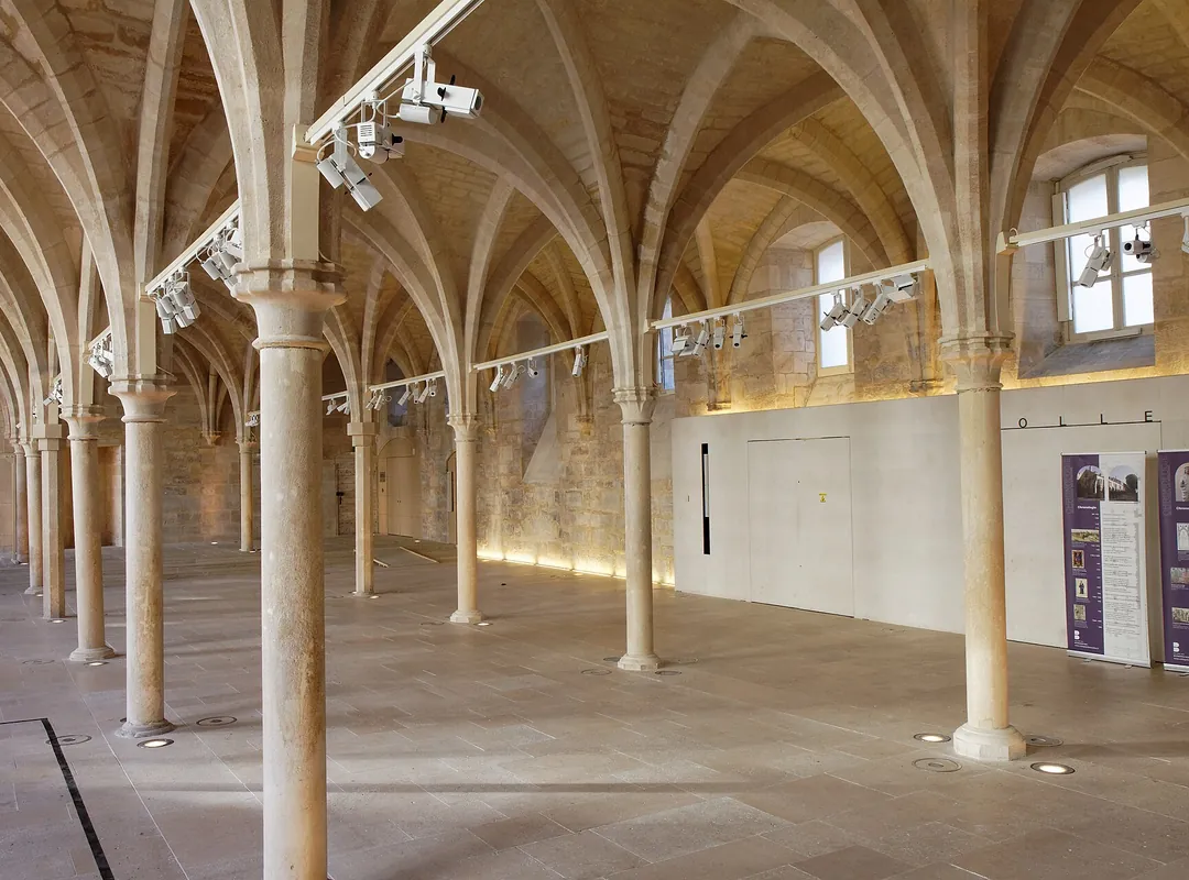 The Gothic nave of the Collège des Bernardins