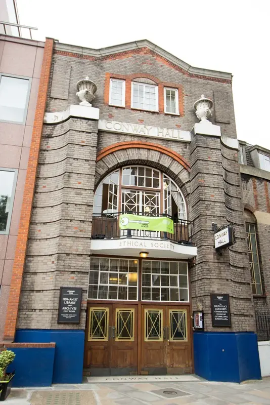 Conway Hall building, London