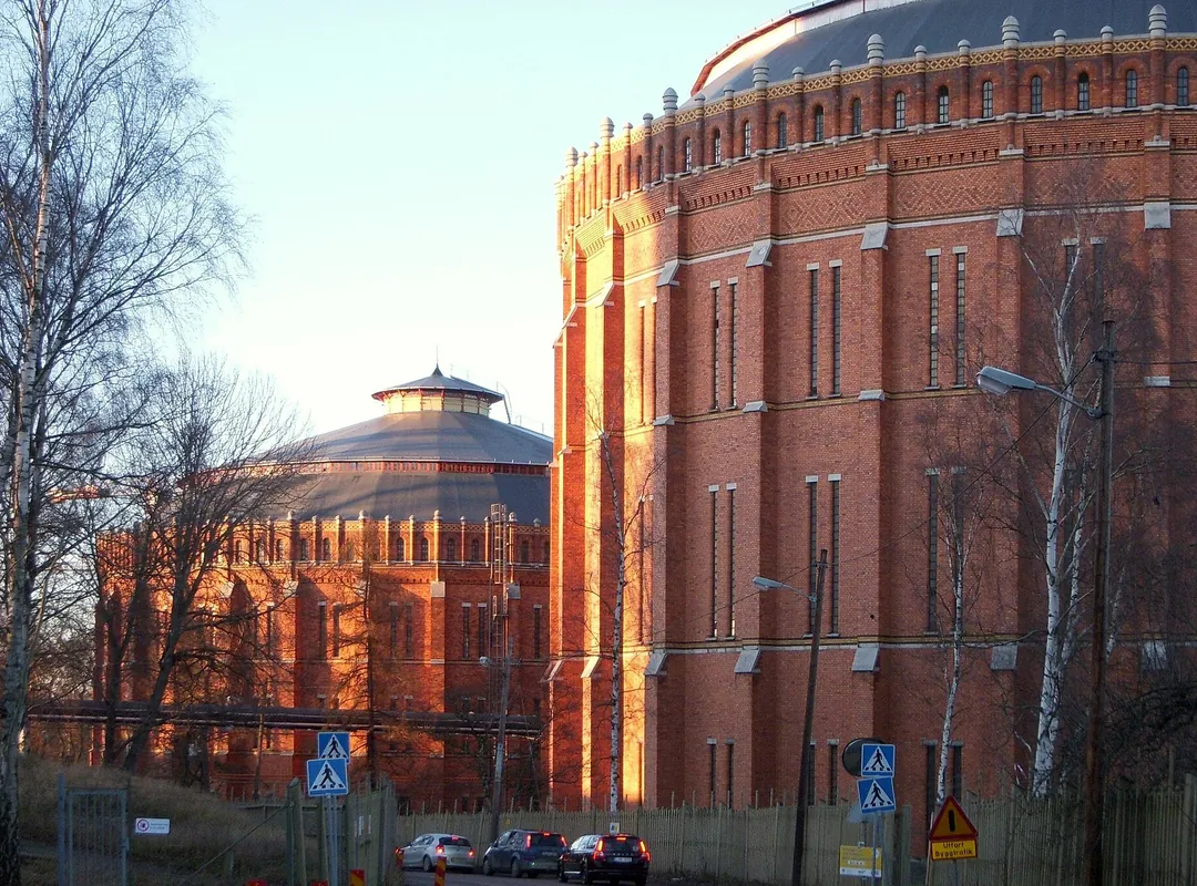 Gasometer (Bobergs gasklocka), Stockholm