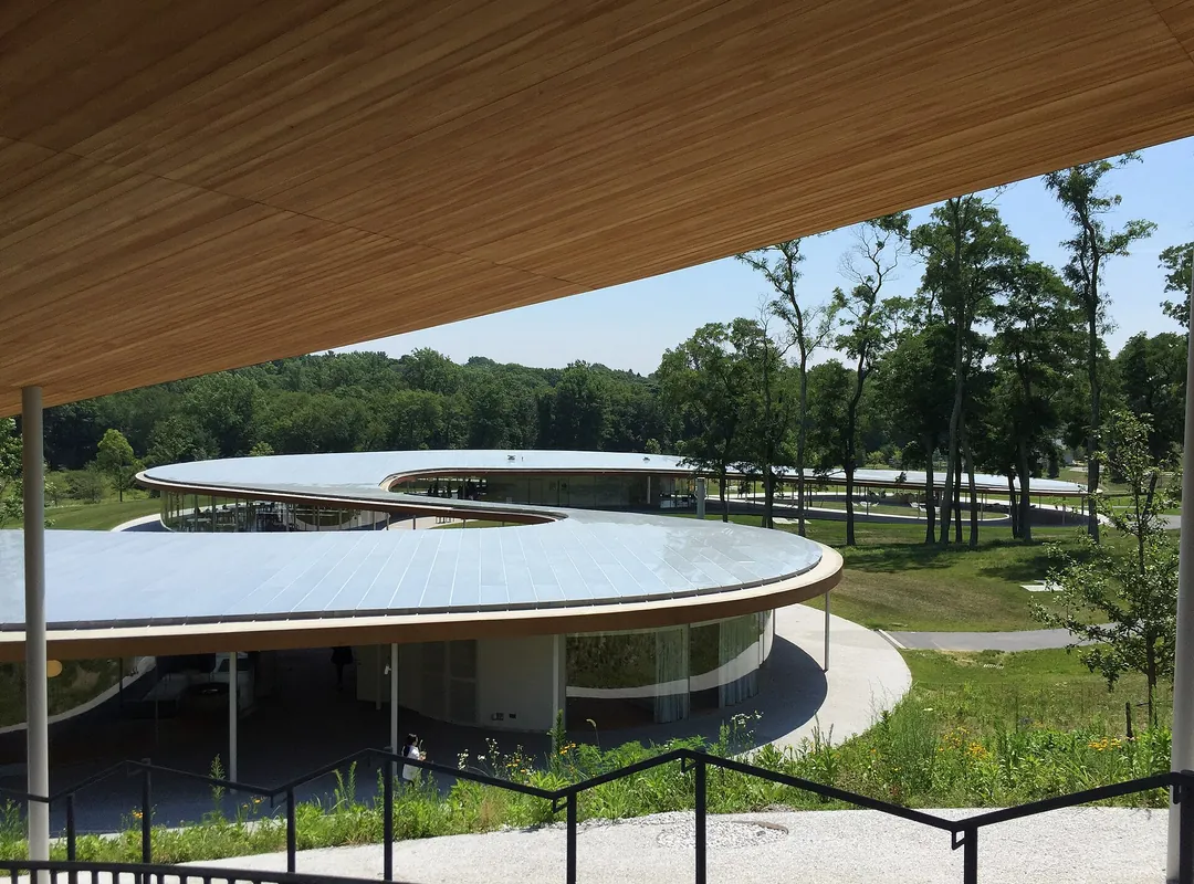 The River building at Grace Farms, New Canaan, designed by SANAA