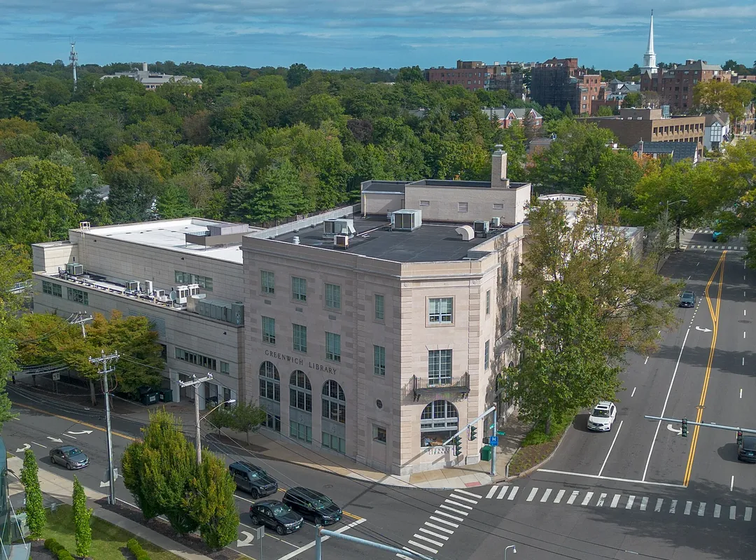 Greenwich Library on West Putnam Avenue