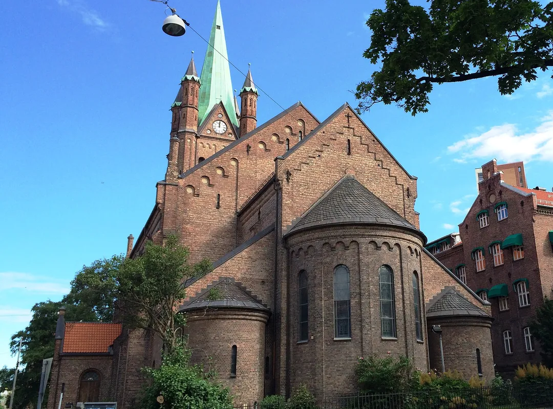 Grønland kirke exterior, Oslo