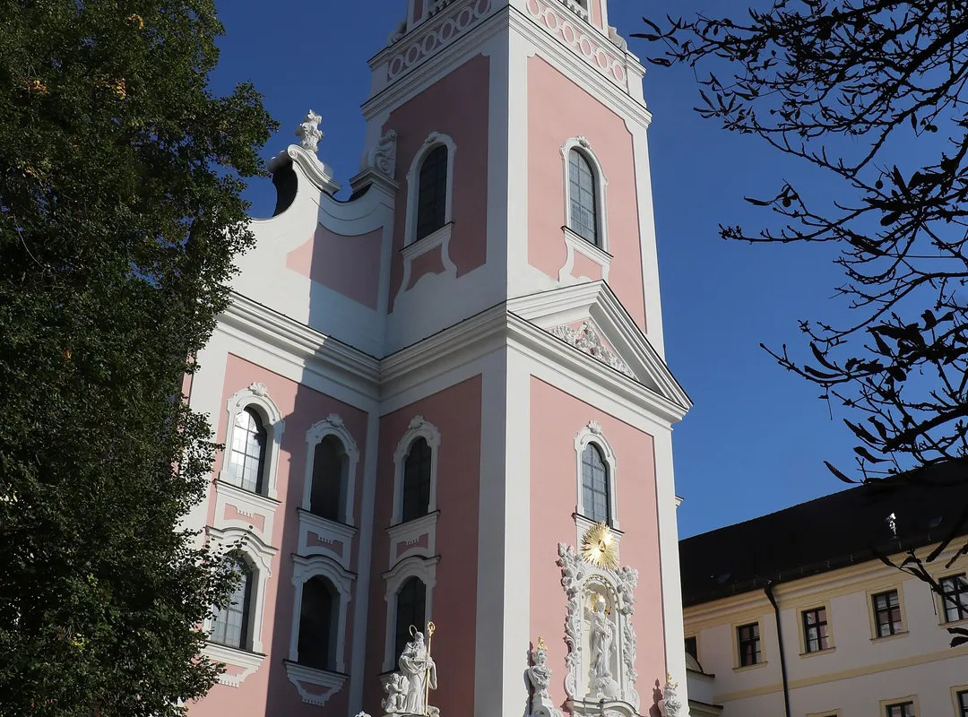 The abbey church of Aldersbach