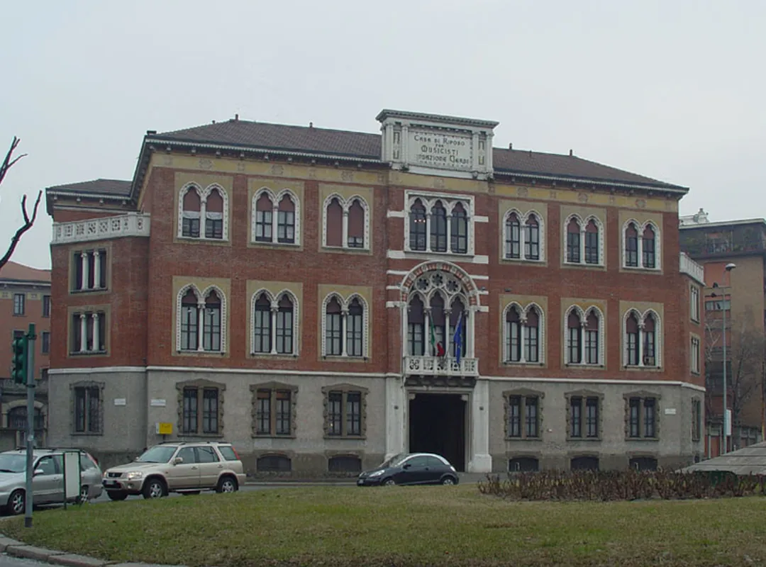 Casa di Riposo per Musicisti (Casa Verdi) on Piazza Buonarroti, Milan