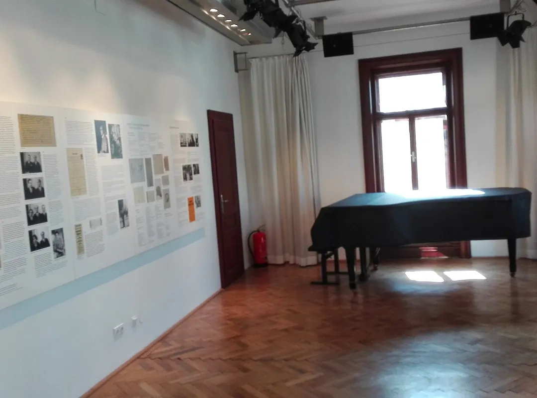 The concert room of the Schönberg-Haus in Mödling