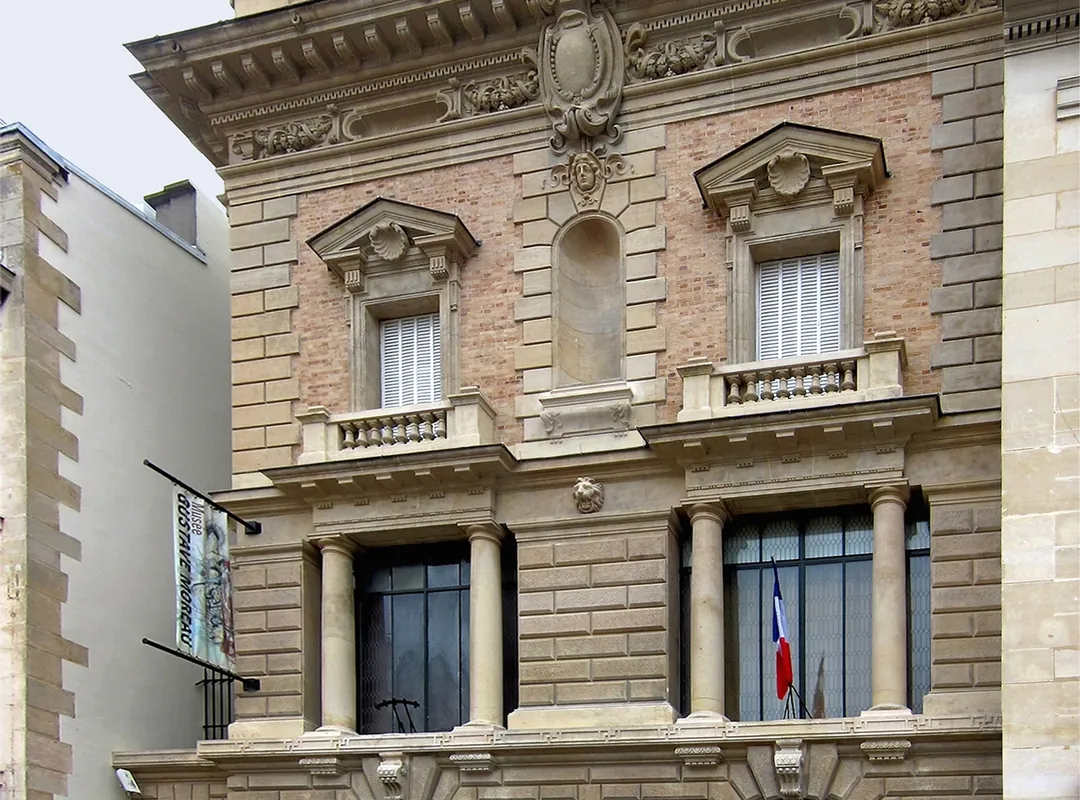 The Musée Gustave Moreau, rue de La Rochefoucauld, in the Nouvelle Athènes