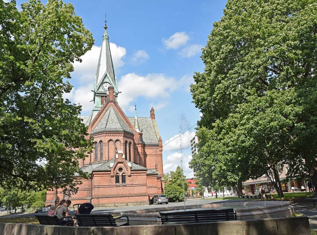 Sagene kirke exterior, Oslo
