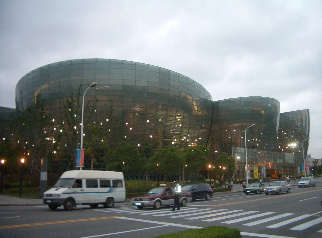Shanghai Oriental Art Center exterior, Shanghai