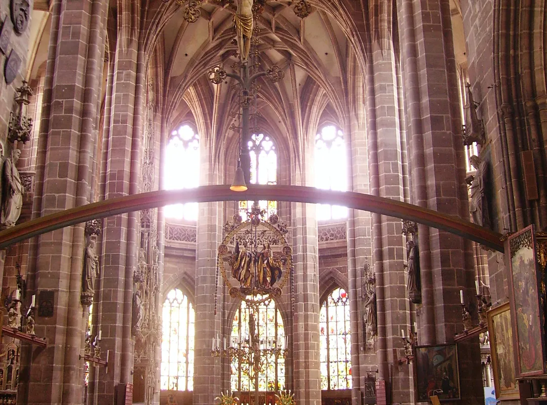 Inside St. Lorenz, Nuremberg