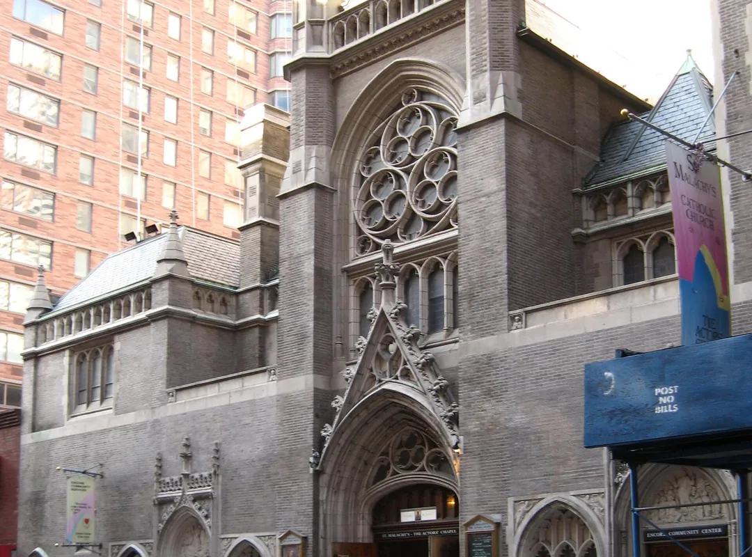 St. Malachy's, the Actors' Chapel, West 49th Street