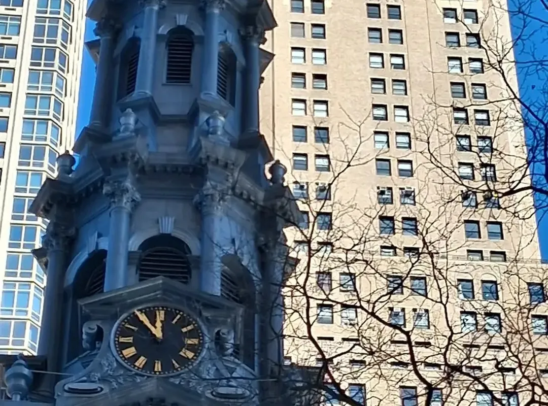 St. Paul's Chapel on Broadway, Lower Manhattan
