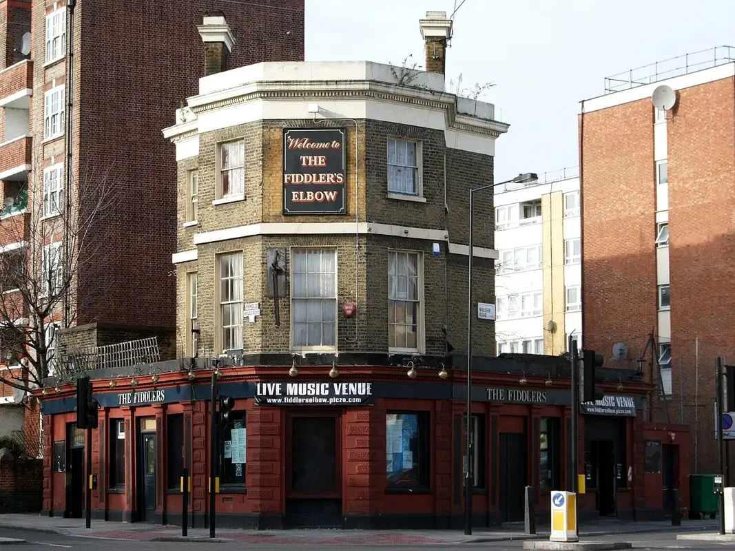 The Fiddler's Elbow building, London