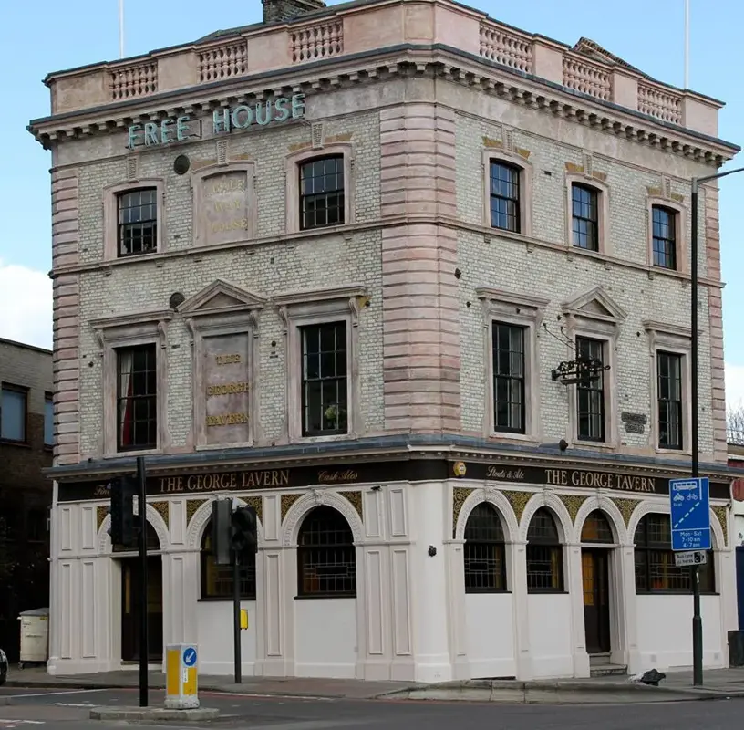 The George Tavern building, London