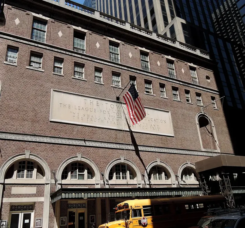 The Town Hall building, New York