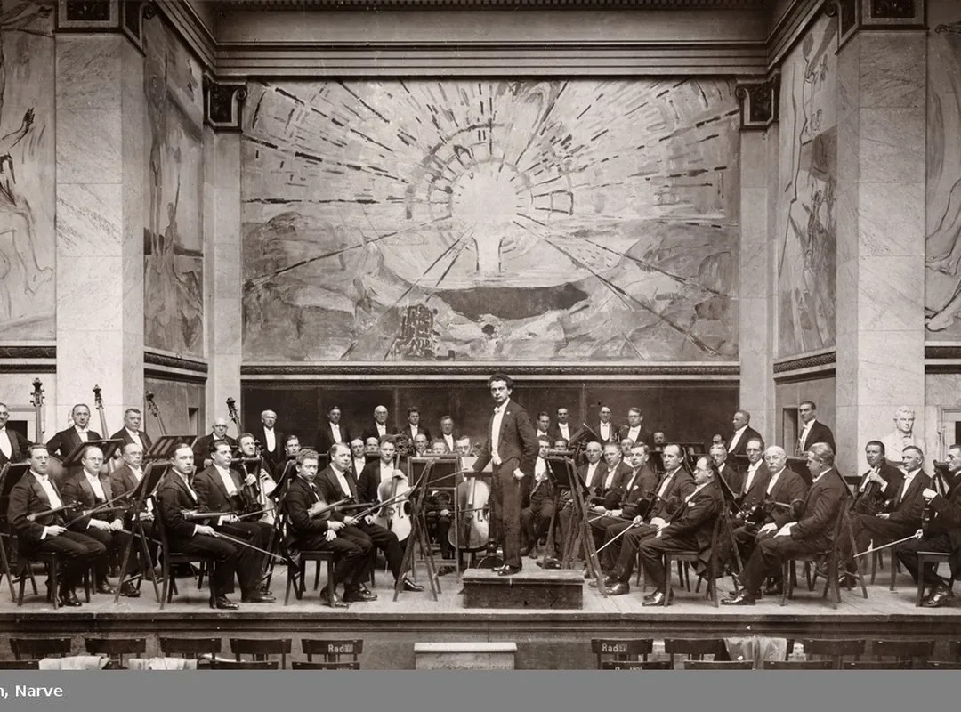 Universitetets aula interior, Oslo