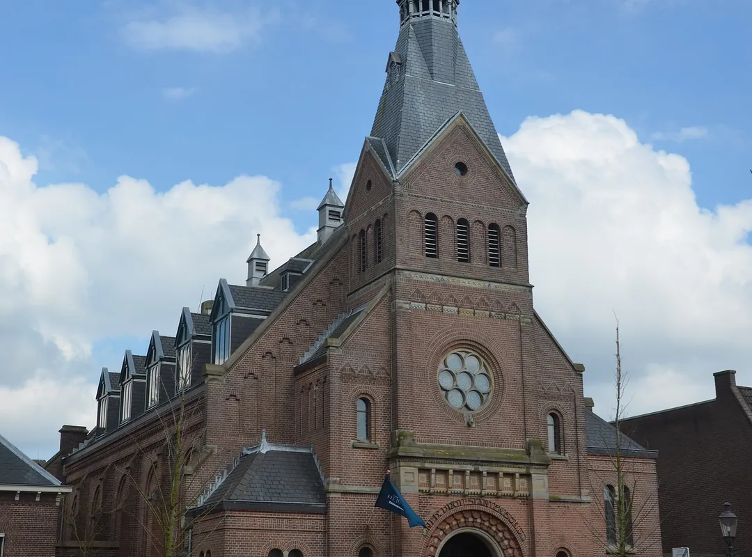 The Van Houtenkerk on the Oudegracht, Weesp