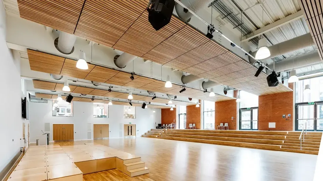 Auditorium, Wimbledon High School interior, London