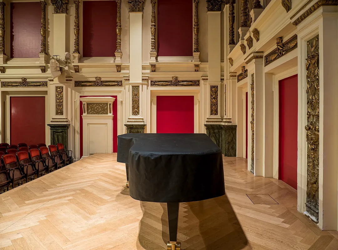 The gallery of the Ehrbar Saal in Vienna