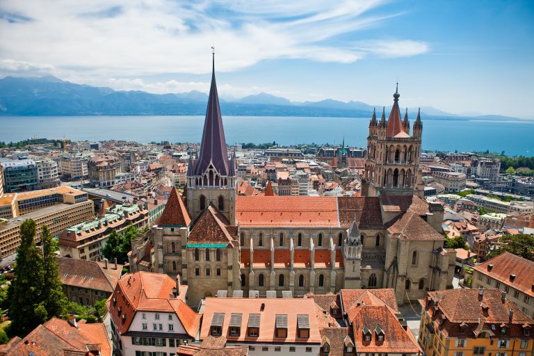 Exterior of Cathédrale de Lausanne, Lausanne