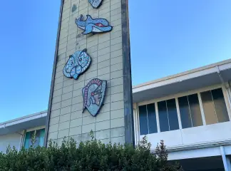 Cubberley Theatre building