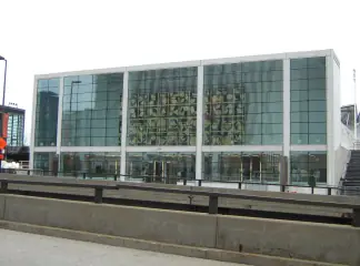 Harris Theater for Music and Dance building