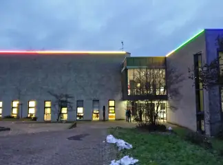Lehmbruck Museum building