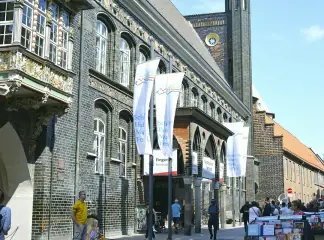 Rathaus Lübeck building