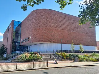 The Tung Auditorium building