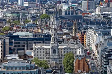 St Bride's Fleet Street building